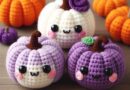 Amigurumi pumpkins