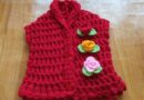 Crochet baby jacket