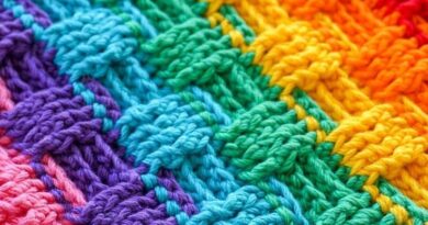 Crochet basketweave stitch